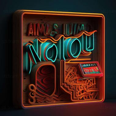 3D model Neon Shadow game (STL)